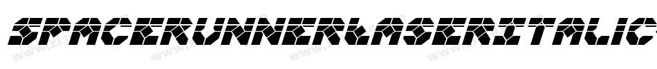 SpaceRunnerLaserItalic-8MMW0字体转换 SpaceRunnerLaserItalic-8MMW0字体转换