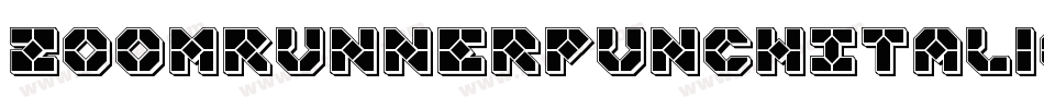 ZoomRunnerPunchItalic-O4qA字体转换