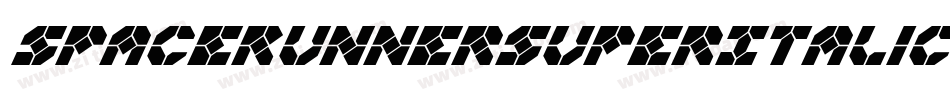 SpaceRunnerSuperItalic-BWWyV字体转换 SpaceRunnerSuperItalic-BWWyV字体转换