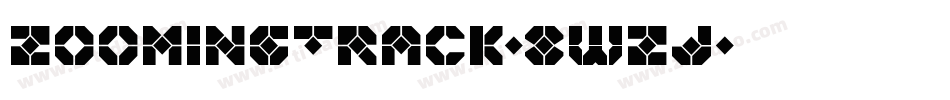 ZoomingTrack-8WZJ字体转换