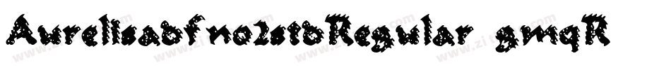 Aurelisadfno2stdRegular-gmqR字体转换