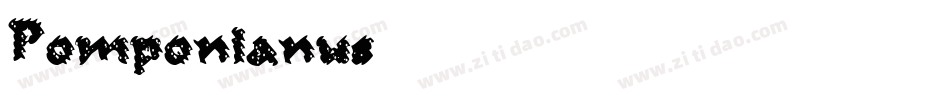 Pomponianus字体转换
