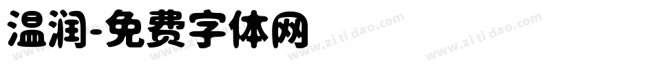 温润字体转换