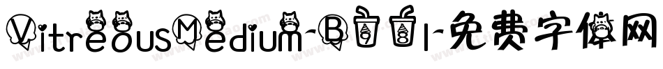 VitreousMedium-B98l字体转换