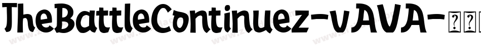 TheBattleContinuez-vAVA字体转换