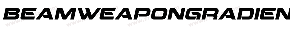 BeamWeaponGradient-Dv3D字体转换