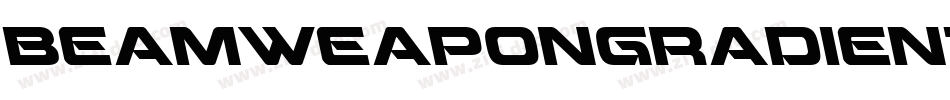 BeamWeaponGradient-Dv3D字体转换