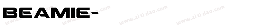beamie字体转换
