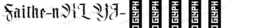 Faithe-nRLYJ字体转换