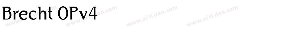 Brecht-0Pv4字体转换