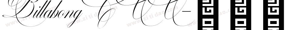 BillabongCOO字体转换