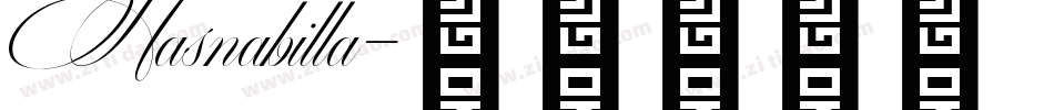 Hasnabilla字体转换