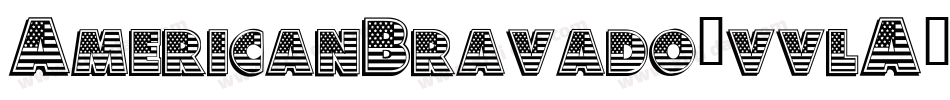 AmericanBravado-vvlA字体转换