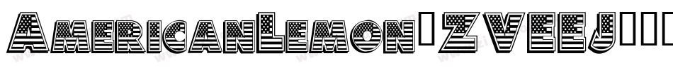 AmericanLemon-ZVEEJ字体转换