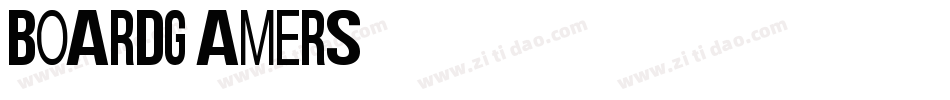 Boardgamers字体转换