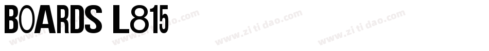 Boards-l815字体转换