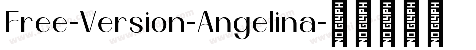 Free-Version-Angelina字体转换