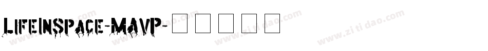 LifeInSpace-MAVP字体转换