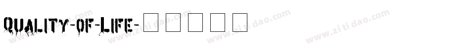 Quality-of-Life字体转换