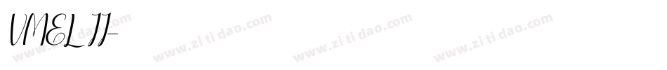 VMELII字体转换