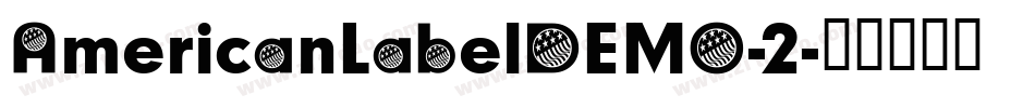 AmericanLabelDEMO-2字体转换
