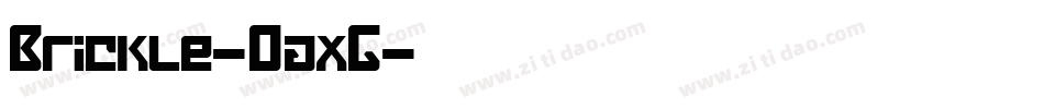 Brickle-0axG字体转换