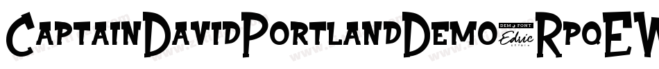 CaptainDavidPortlandDemo-RpqEW字体转换