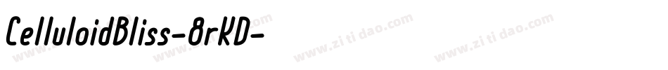 CelluloidBliss-8rKD字体转换