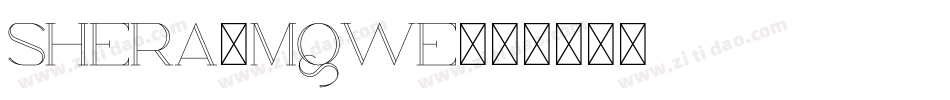 Shera-MqWe字体转换