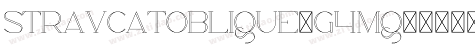 StrayCatOblique-g4Mq字体转换