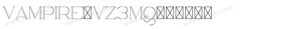 Vampire-Yz3Mq字体转换