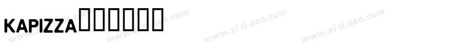 KAPizza字体转换