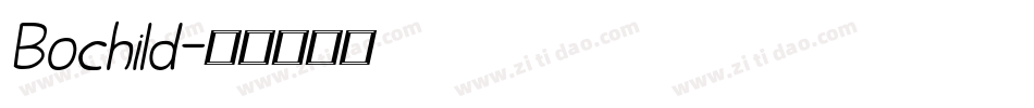 Bochild字体转换