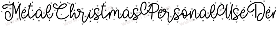 MetalChristmasPersonalUseDemo-4p8x字体转换