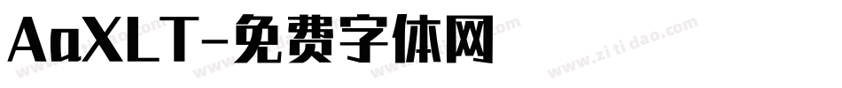 AaXLT字体转换