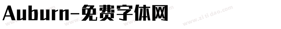 Auburn字体转换
