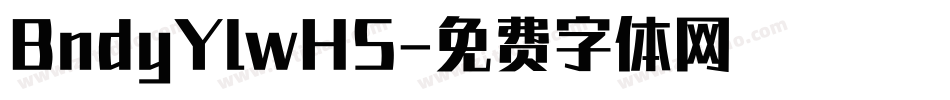 BndyYlwHS字体转换
