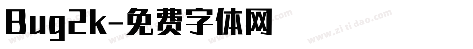 Bug2k字体转换