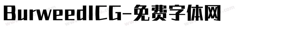 BurweedICG字体转换
