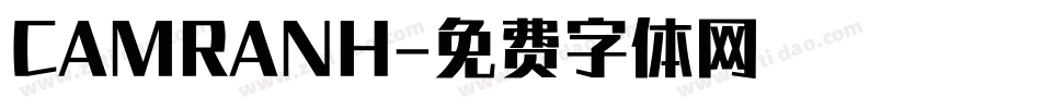CAMRANH字体转换