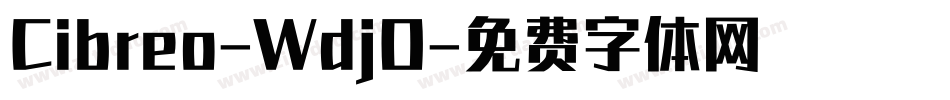 Cibreo-WdjO字体转换
