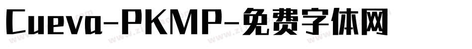 Cueva-PKMP字体转换