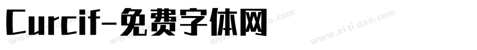 Curcif字体转换