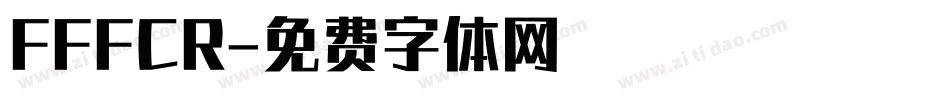 FFFCR字体转换