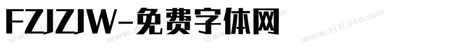 FZJZJW字体转换