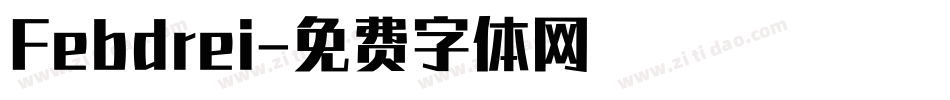 Febdrei字体转换