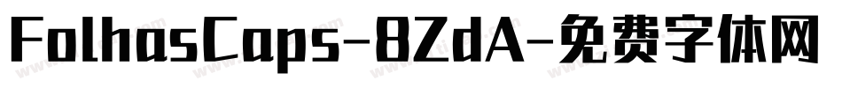 FolhasCaps-8ZdA字体转换