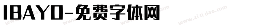 IBAYO字体转换