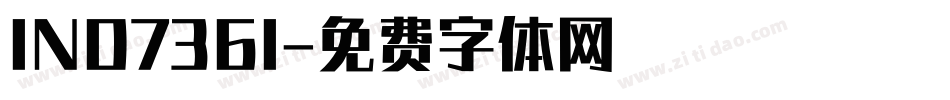 IND736I字体转换