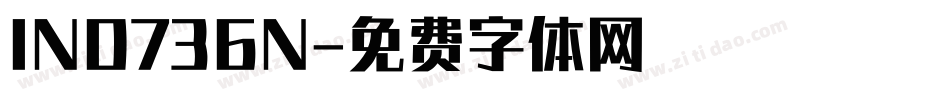 IND736N字体转换